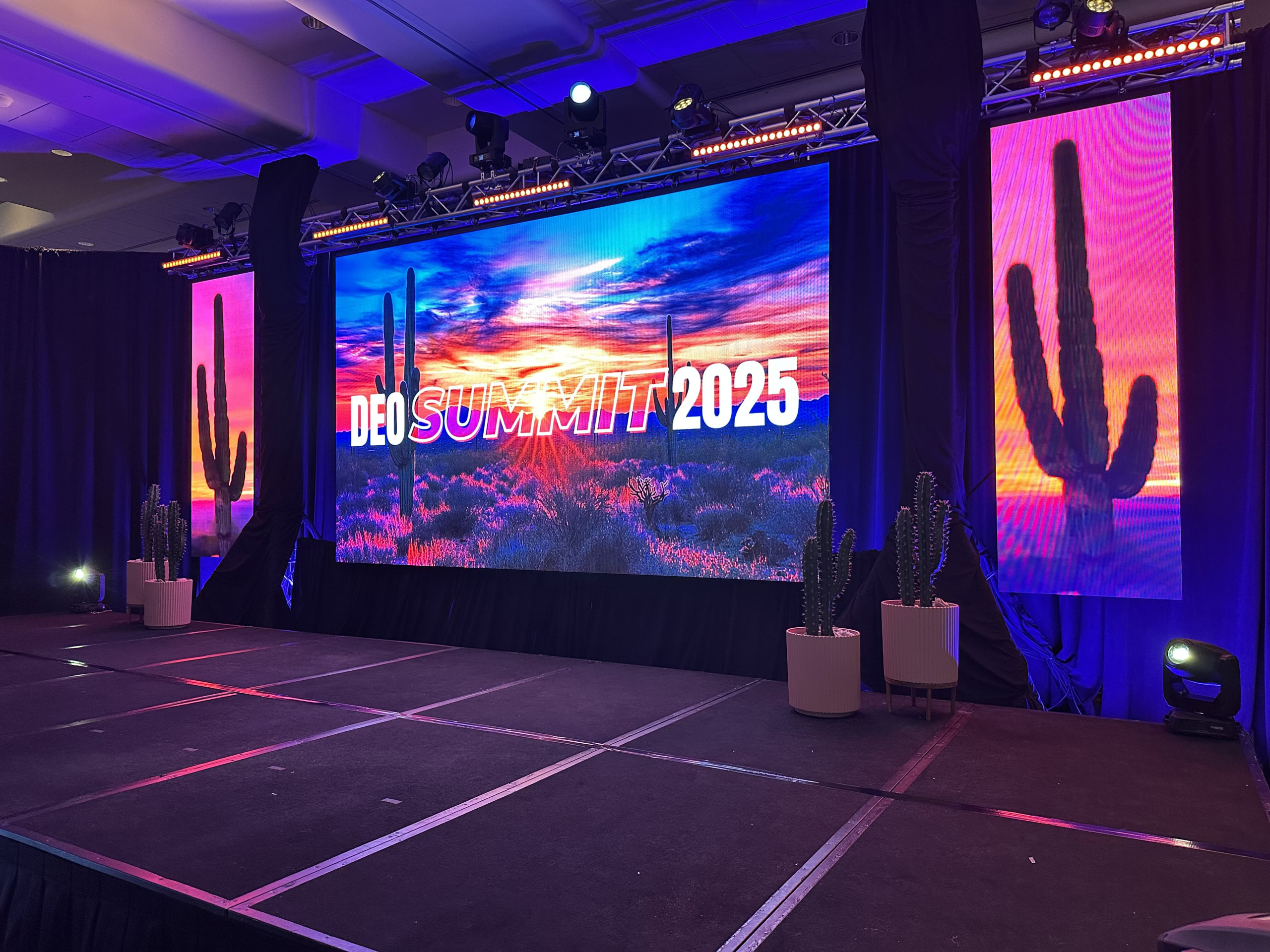 Staged corporate event produced by Elite Productions